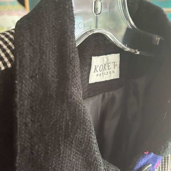 Koret Petites Multicolor Patchwork Blazer M - Picture 10 of 16